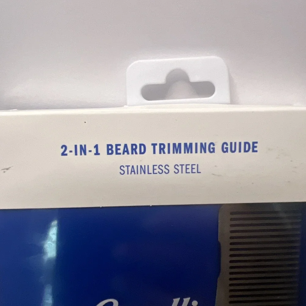 Goodline Grooming Company 2-In-1 Stainless Steel Beard Trimming Guide
